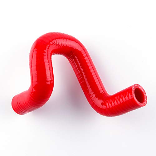 LUXERAD Silicone Radiator Coolant Hose Pipe Kit For For d Mustang GT LX Cobra 5.0 1986 1987 1988 1989 1990 1991 1992 1993 (Red) - Image 5