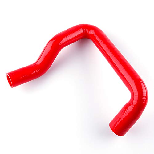 LUXERAD Silicone Radiator Coolant Hose Pipe Kit For For d Mustang GT LX Cobra 5.0 1986 1987 1988 1989 1990 1991 1992 1993 (Red) - Image 3
