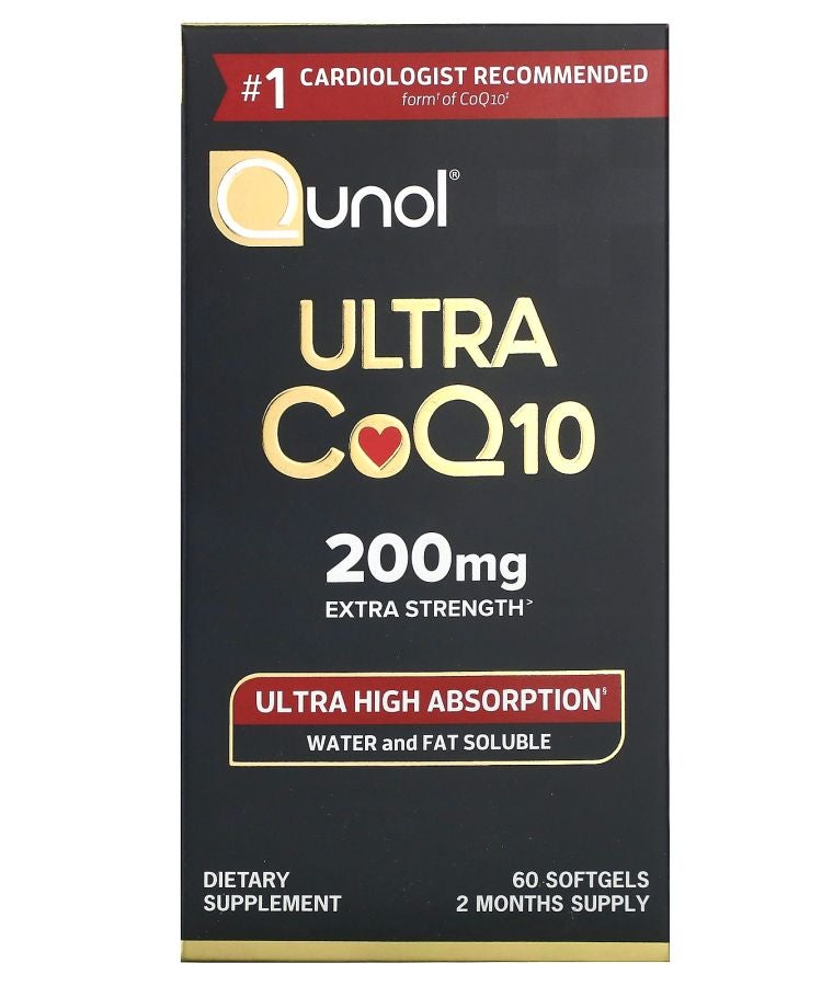 Qunol Ultra CoQ10 200 mg 60 Softgels
