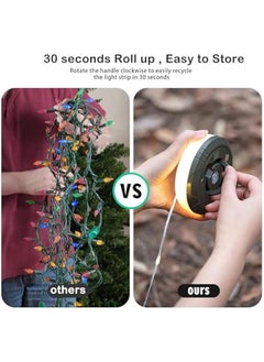 Arabest Portable Camping Lights with 8 Lighting Modes, Fast 30s Recovery, Waterproof, Type-C Charging - Ideal for Camping, Yard, Hiking - 32.8Ft Long  - Image 4
