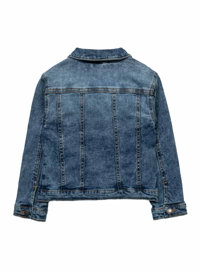 MINOTI Kids Girls Denim Jacket