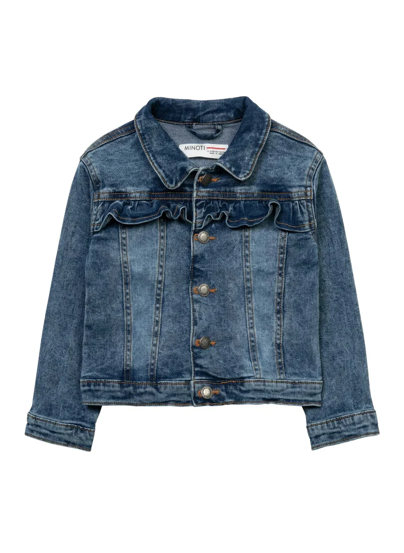 MINOTI Kids Girls Denim Jacket