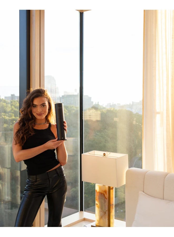 AROMA360 Mini Pro Essential Oil Diffuser - 600 sq ft Coverage - Aromatherapy Scent Diffuser for Home - Air Freshener - Compatible with Pro-Pod Oil- Midnight Black & Smoke On The Water Pro-Pod Oil Blend - Hotel Inspired for Luxury Essential Oil Diffusers - Aromatherapy Scent Diffuser Oil - Bergamot, Ginger, and Vanilla Bundle - Image 4