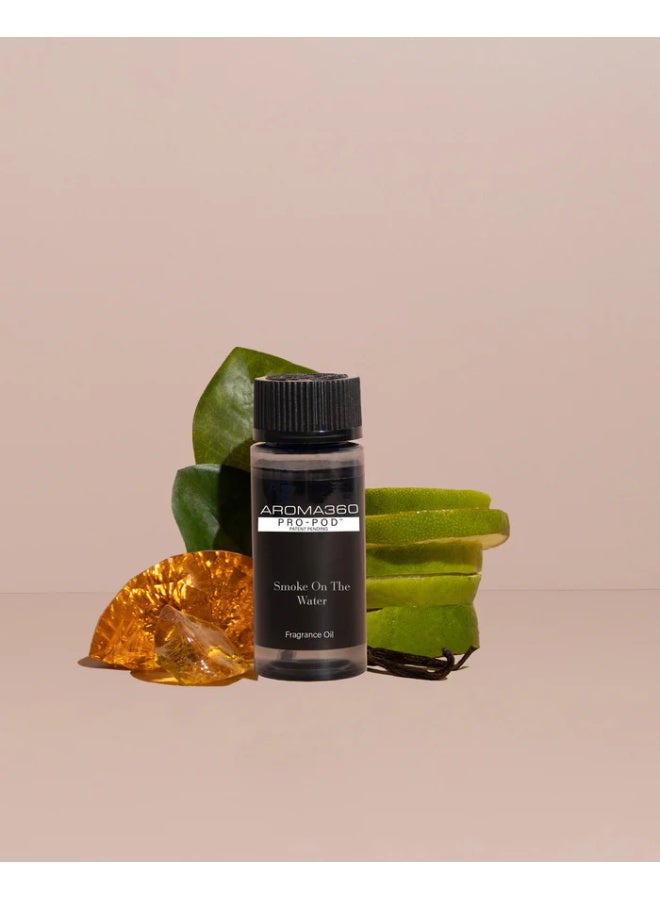 AROMA360 Mini Pro Essential Oil Diffuser - 600 sq ft Coverage - Aromatherapy Scent Diffuser for Home - Air Freshener - Compatible with Pro-Pod Oil- Midnight Black & Smoke On The Water Pro-Pod Oil Blend - Hotel Inspired for Luxury Essential Oil Diffusers - Aromatherapy Scent Diffuser Oil - Bergamot, Ginger, and Vanilla Bundle - Image 5