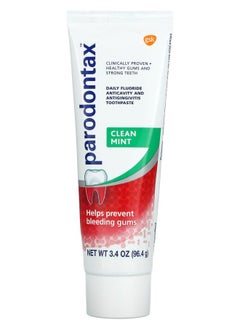 Parodontax Daily Fluoride Anticavity And Antigingivitis Toothpaste Clean Mint 3.4 oz (96.4 g) 