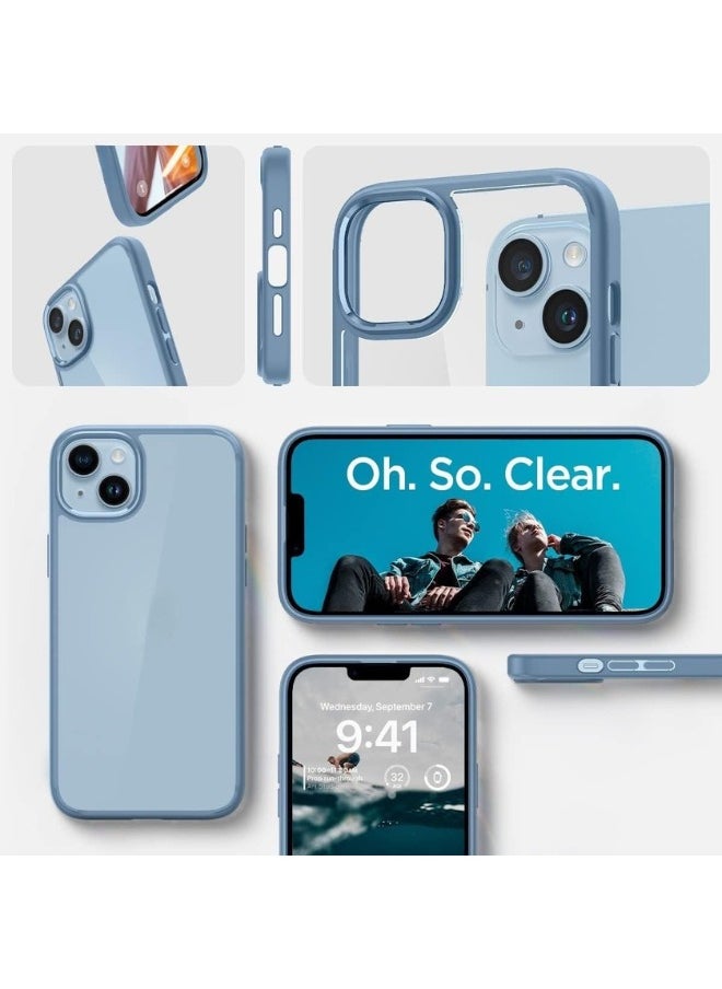 Color Fans - Ultra Hybrid iPhone 13 Case Anti Yellowing Sierra Blue - Image 1