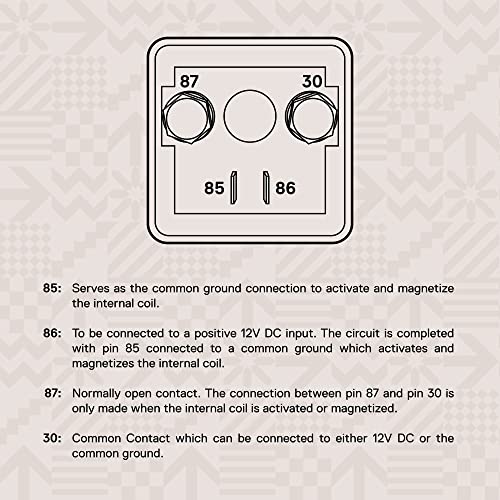 ONLINE LED STORE True Mods 12V DC 200 Amp Split Charge Relay Switch - Continuous Duty SPST 4-Pin Terminal High Power Relay for Truck Boat Marine - Image 5