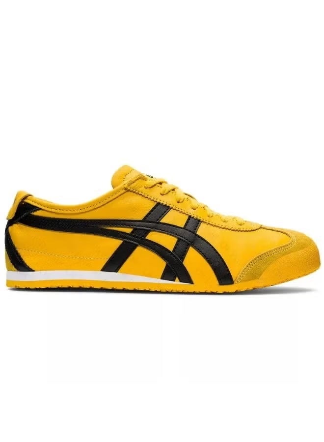 أونيتسوكا تايجر تايجرستيب ميكسيكو 66 سنيكرز ريترُو – أصفر | أحذية أنيقة وخفيفة للجنسين - Image 1