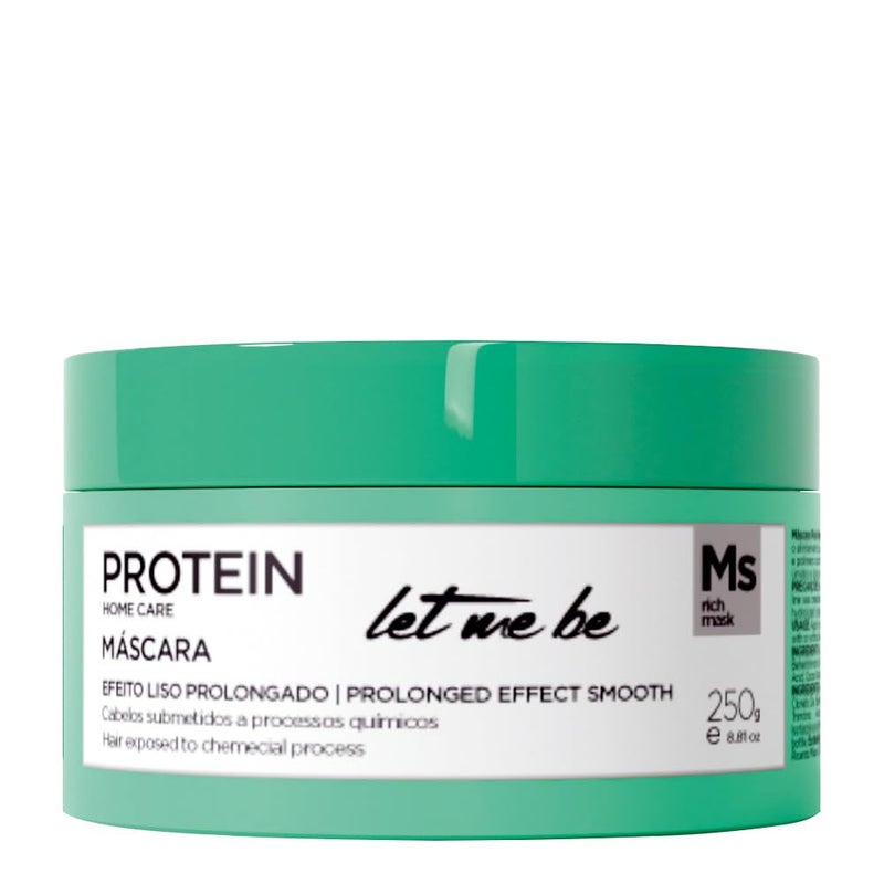 Let Me Be Protein Hair Mask 250g881 oz  Smoothing  Nourishing Deep Treatment for Dry Frizzy or Damaged Hair  Adds Shine Reduces Frizz Restores Softness  Daily Home Care Use
