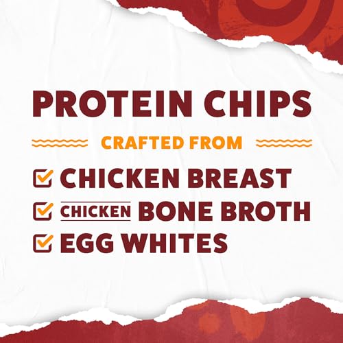 Wilde Chips WILDE Protein Chips Barbeque, Thin and Crispy High Protein Snacks, Keto Friendly, Low Carb Chips, Real Ingredients, 1.34oz (Pack of 8) - Image 3