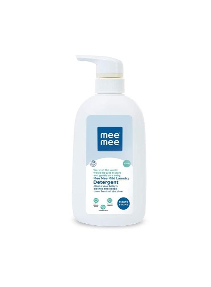 Mee Mee Anti-Bacterial Baby Liquid Cleanser (Cleanser - 500 ml - Bottle) & Mee Mee Mild Baby Liquid Laundry Detergent (Bottle) (300 ml, Bottle) - Image 2