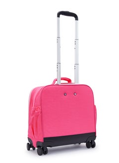 kipling Kipling New Storia Kids' 4-Wheeled School Trolley Bag with 15.6 inch Laptop Compartment Happy pink c  - Image 4