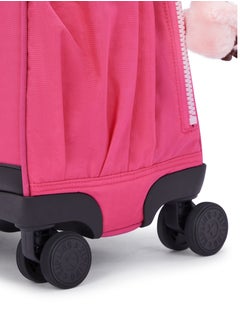 kipling Kipling New Storia Kids' 4-Wheeled School Trolley Bag with 15.6 inch Laptop Compartment Happy pink c  - Image 3