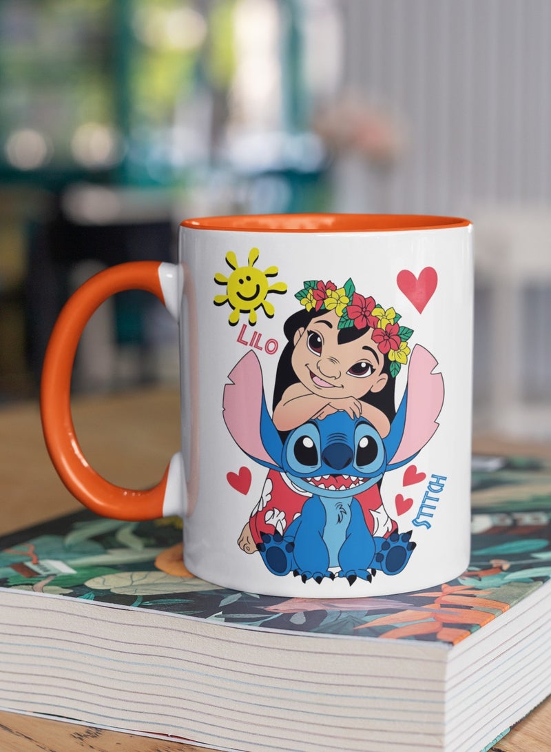 ZOOM Lilo & Stitch Mug For Kids and Adult