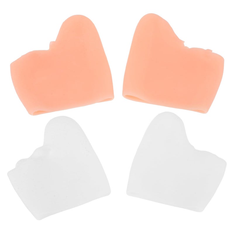 Bunion Corrector Toe Spacers 2 Pairs Forefoot Pads Cushion Sleeve Straightener For Hallux Valgus Relief - Image 1