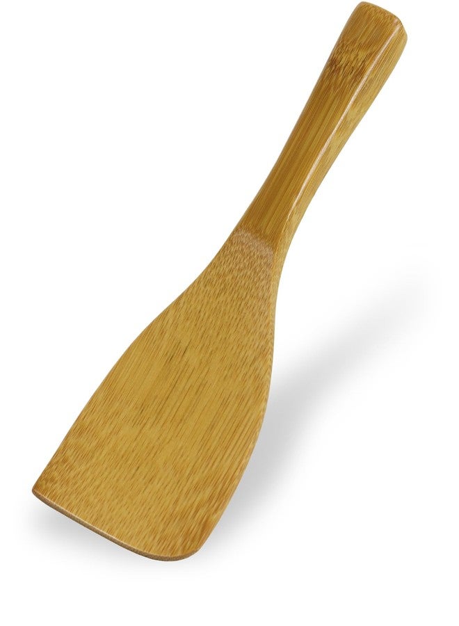 Morikuru Bamboo Miso Spatula 5.51 in (140mm), Scoop, Tool for Miso, Smoked Bamboo, Made in Japan - Image 1