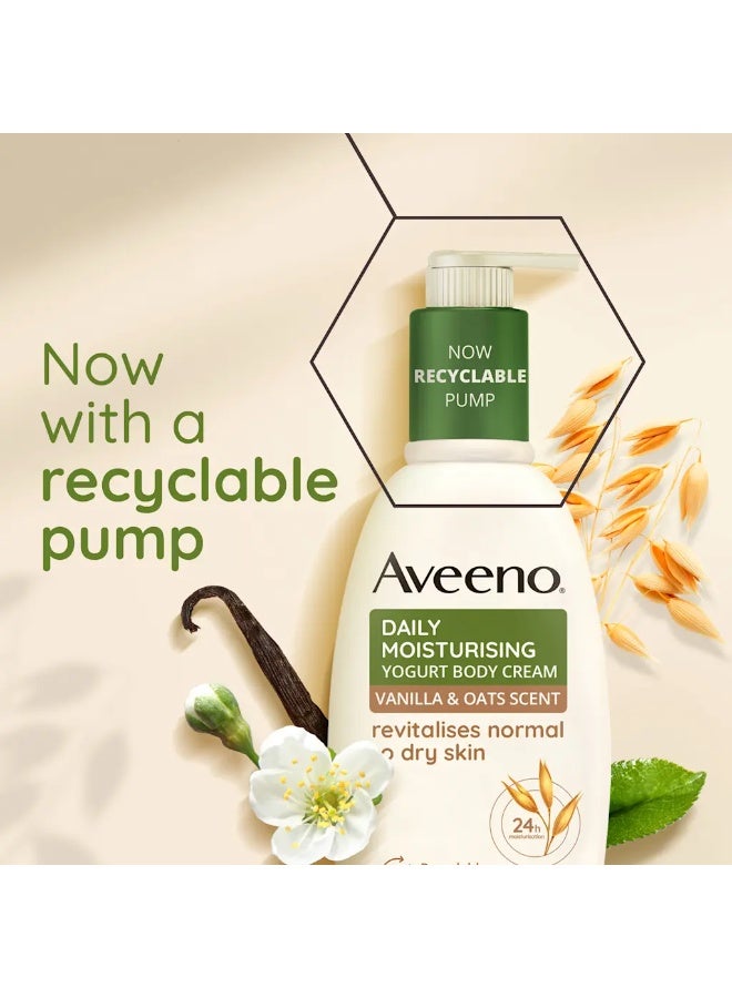 Aveeno Daily Moisturizing Yogurt Body Cream 300ml - Image 4
