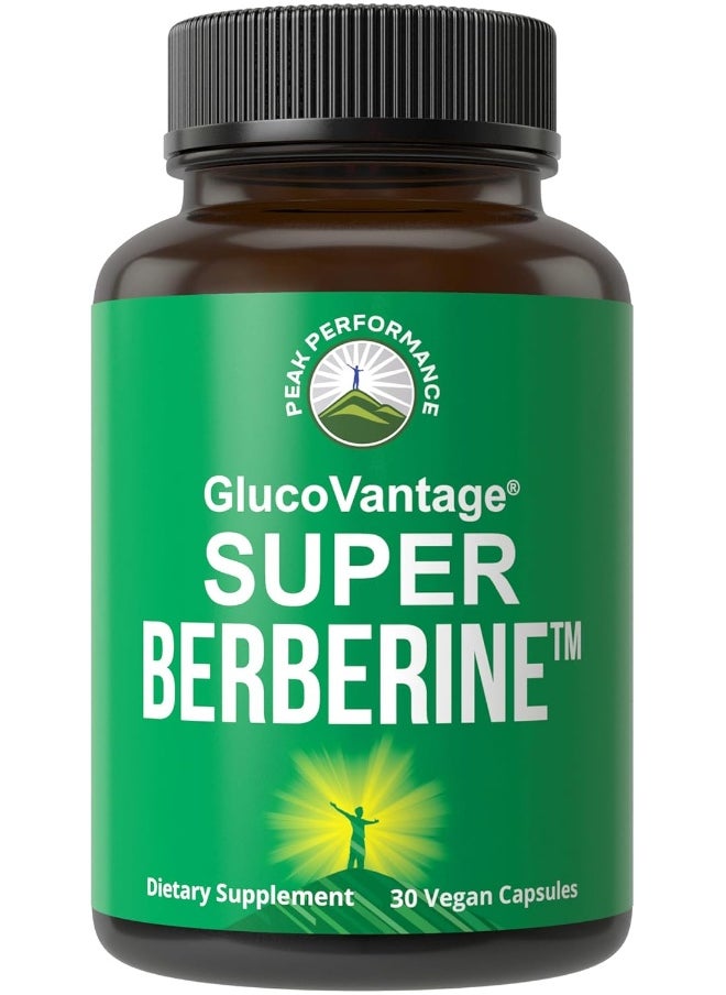 Peak Performance Super Berberine Supplement - Dihydroberberine GlucoVantage®  - Image 1