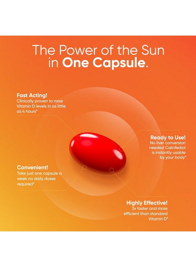 Immunotec Sunray - Calcifediol 75 mcg - Advanced Form of Vitamin D - Once a Week Dose - Superior Absorption - Fast Acting - Image 3