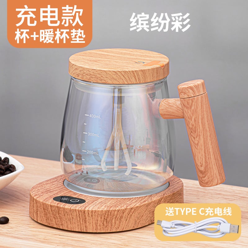 Japanese-Style Automatic Mixing Cup – 400ML Electric Mug for Coffee and Milk - Image 1