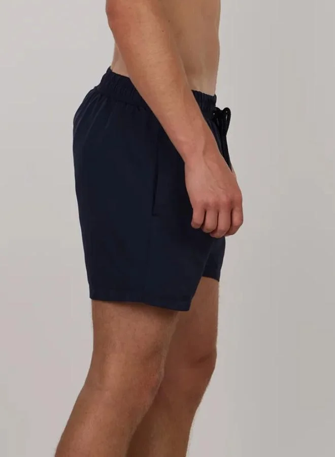 جاست نيتشر شورت سباحة رجالي سريع الجفاف باللون الأزرق البحري