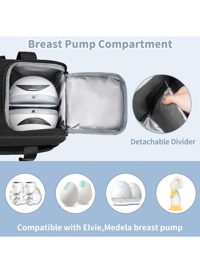 Mancro Wearable Breast Pump Bag with Cooler - Image 2