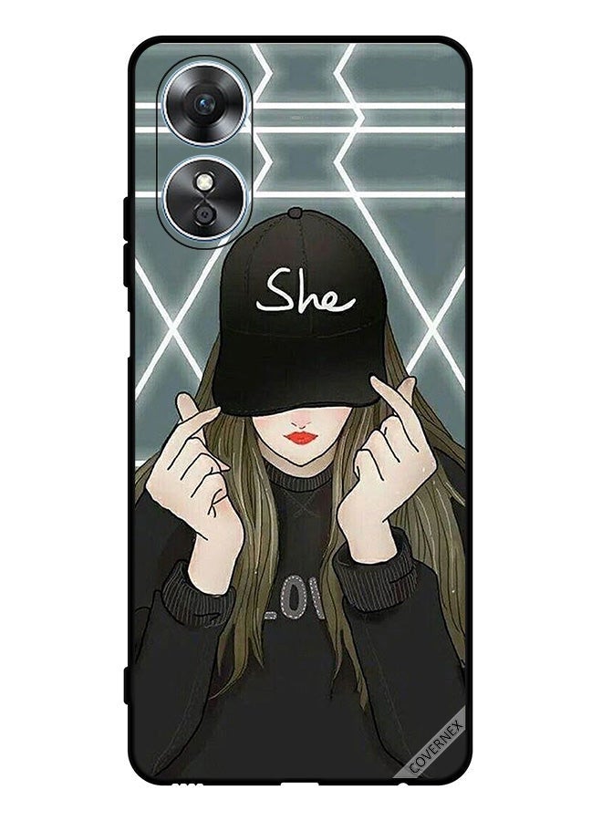 Covernex Protective Case Cover For Oppo A17 She On Cap - Image 1