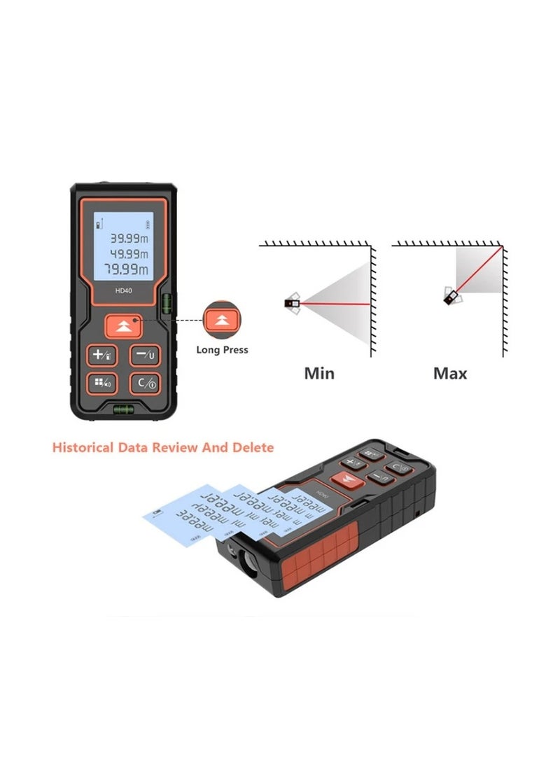 Generic - Portable Laser Distance Measuring Device with A Range of 100 Meters - Image 1