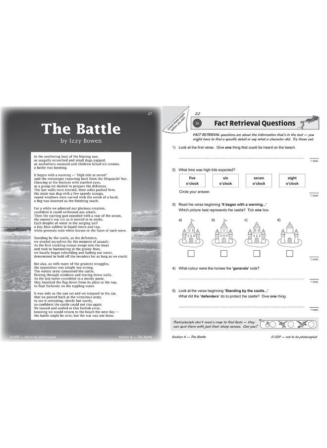 KS2 English Reading SAT Buster Stretch: Poetry (for the 2022 tests)  - Image 4