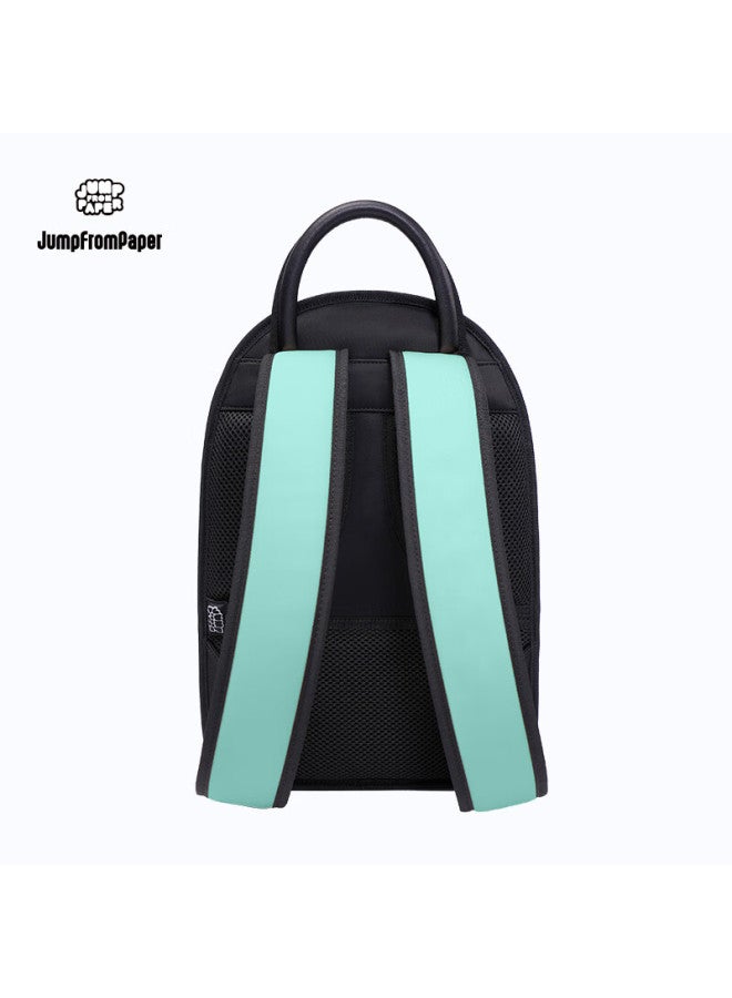 Jumpfrompaper [new Year Gift] Medium-sized 3d Adventure Backpack Comic Book Bag Student Backpack Birthday Gift, Vintage Blue - Image 3