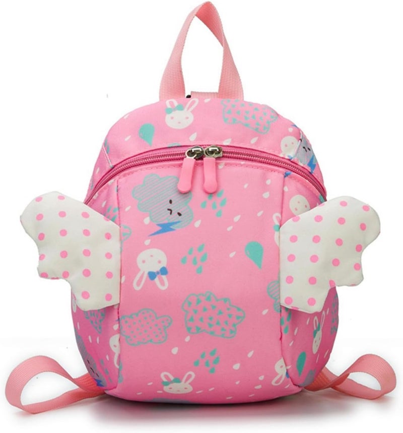 AoMige Toddler Backpack for Kids - Cute Animal Design with Anti-Lost Features (Pink) - Image 1