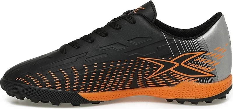 Kinetix Breton Tf 3pr Black Artificial Turf Shoes
