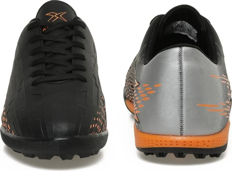 Kinetix Breton Tf 3pr Black Artificial Turf Shoes