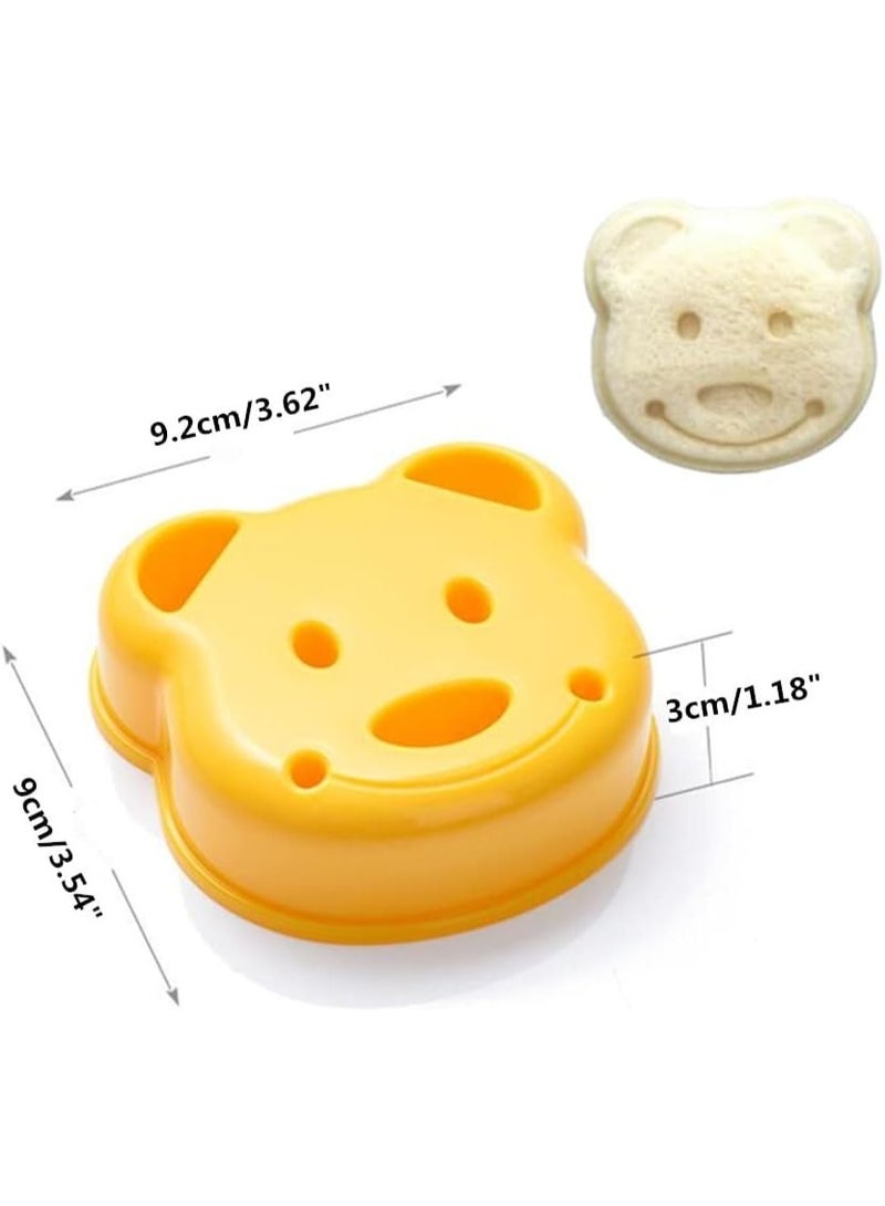 Sakina 5 Pack Sandwich Cutter,Cookie Cutter Set,BPA-Free Food Grade Plastic, Creative Shape Cutters for Kids Lunch BoxcParties,Picnics, DIY Snacks and Toast - Image 3