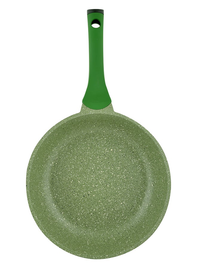 Prestige Granite Non-Stick Aluminium Fry Pan Green - Image 3