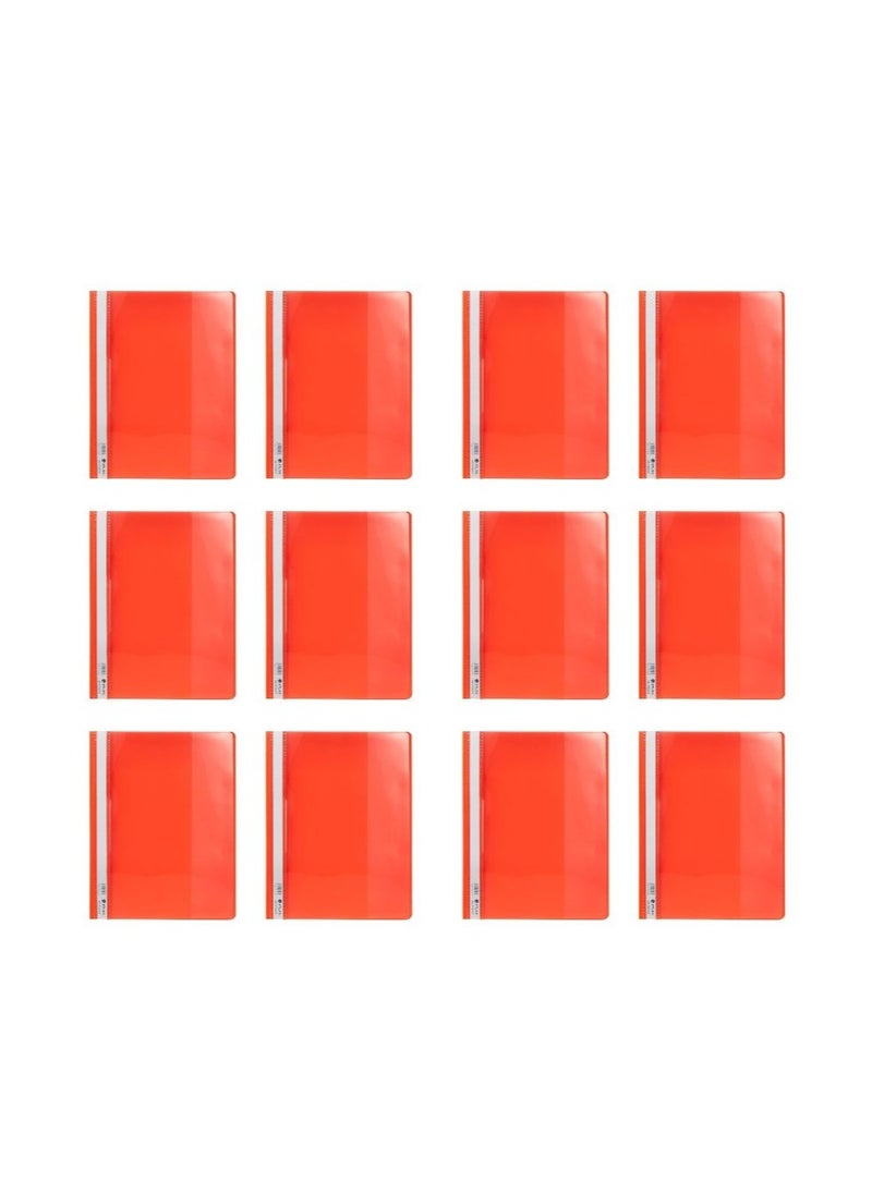 ATLAS - 12-Pieces Project File Red Color - Image 1