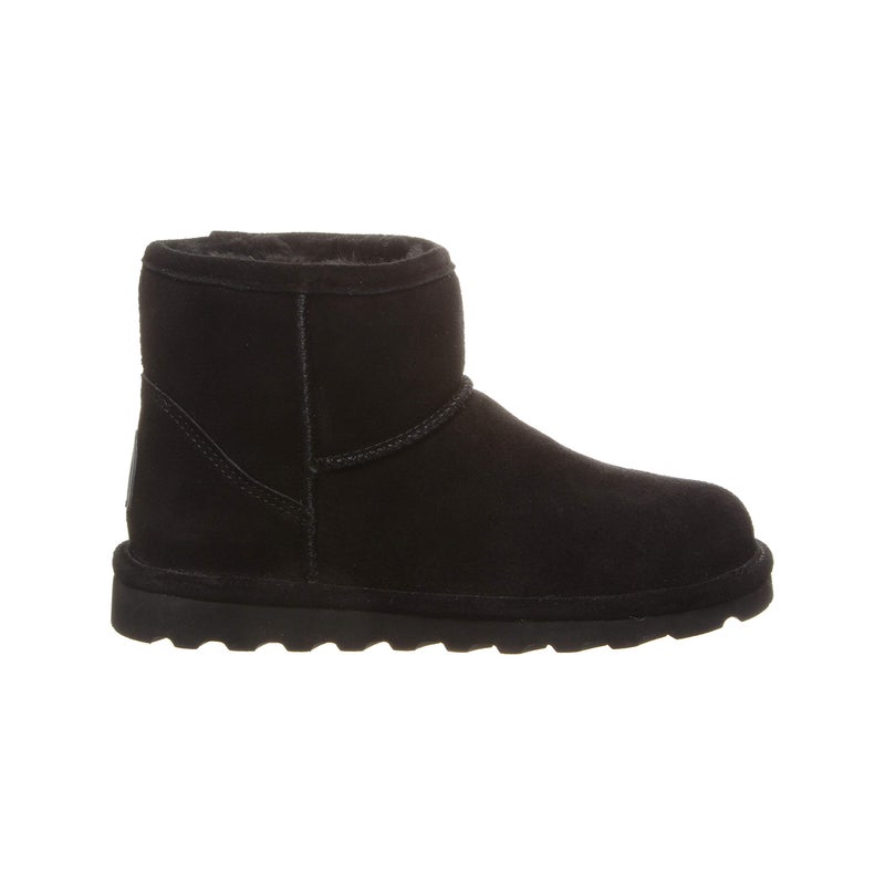 BEARPAW Alyssa Women's Slip-On Winter Boots Black Size 7 | Comfortable Ankle Boot | Casual Winter Shoes for Women - Image 5
