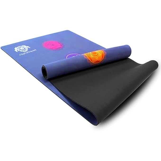 ALPHASQUAD Premium Yoga Mat - 5Mm Thick Non Slip & Fitness Mat For All Types Of Yoga, Pilates & Floor Workouts - Image 1