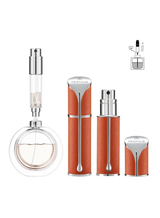 Travalo AQUA Perfume Travel Refillable Bottle, Bottom Filling Fragrances Perfume Atomizer, Mini Cologne Dispenser, Portable Sprayer for Women Men, Gift - Image 1