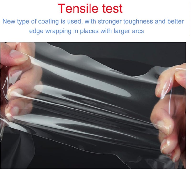 SIA VENDORS Car Sheet Clear Vinyl Wrap Protection Film - Exterior Scratch Prevention for Vehicles, Bikes - Automotive Protective Decal Crash Wrap (1 Feet x 4 Feet, PPF Sheet) - Image 4