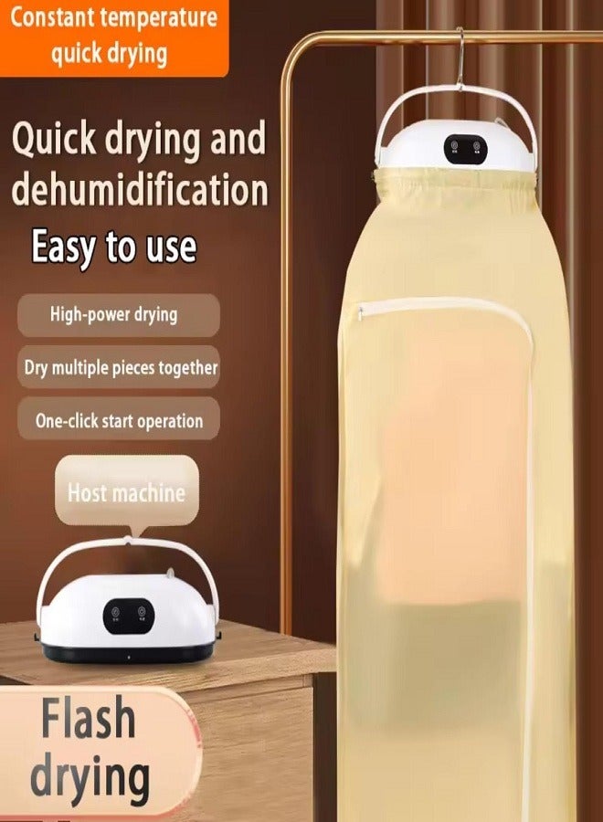 Mini Portable Dryer for Apartment Travel Dorm hotel RV Portable Dryer Machine With Timing Function Equipped Easy to Use Dryer Bag for Delicate Garments Underwear Baby Clothes - Image 3