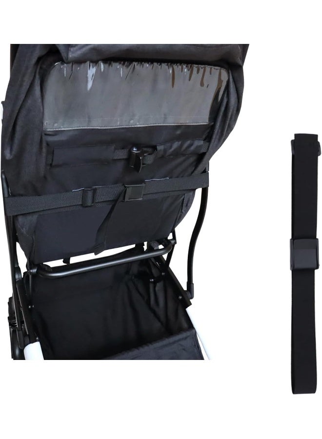 welsoon 2 Pack Pram Sit Up Strap for Stroller Universal Sit Me Up Straps Upright Pram Seat Sit Up Strap for Babyzen Yoyo - Image 1