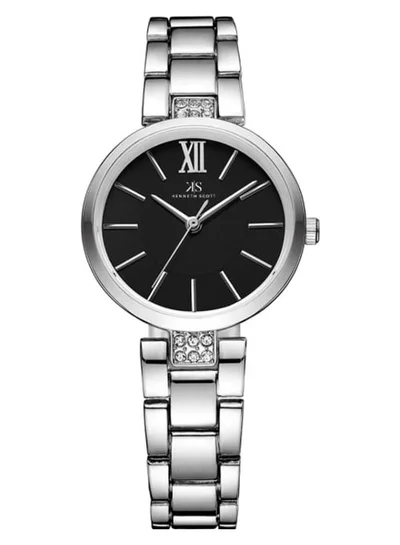 KENNETH SCOTT Stainless Steel Analog Watch K23533-SBSB - 30 mm