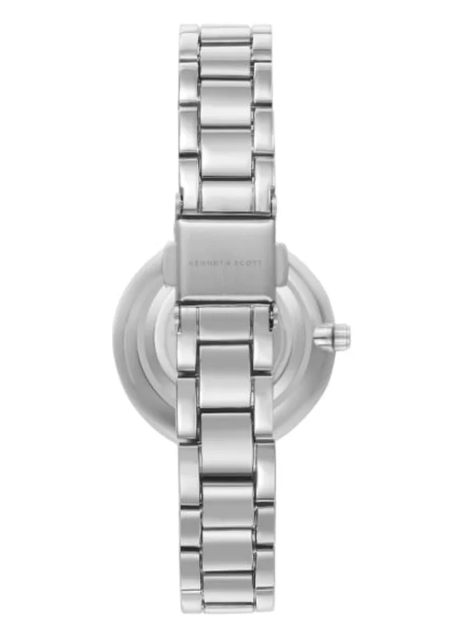 KENNETH SCOTT Stainless Steel Analog Watch K23533-SBSB - 30 mm