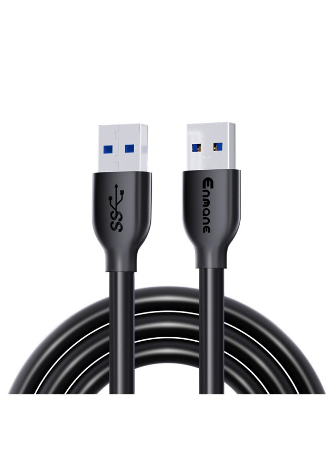 Inman Dual-head Usb3.0 Data Line Male-to-male Computer Cable Dual-head Copy Line A- To-a Mobile Hard Disk Box - Image 5