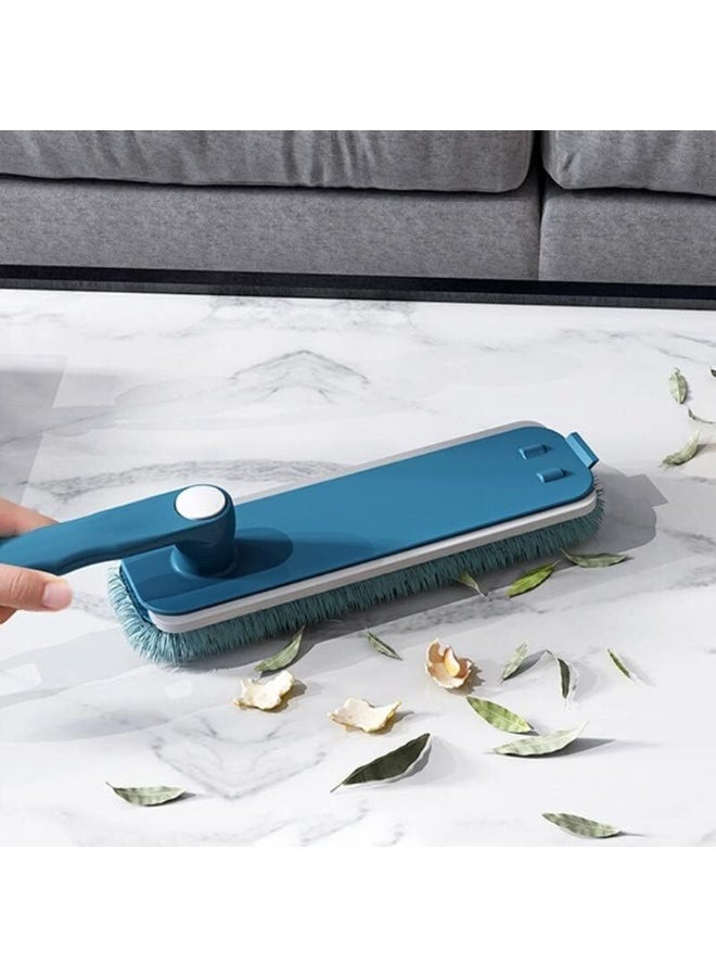 AIWANTO Mini Handheld Triangle Flat Mop – 360° Rotating Corner Cleaner with Adjustable Short Handle | Quick-Clean Tool for Bathroom Tile, Kitchen Walls, Floors & Tight Spaces  - Image 1