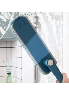 AIWANTO 2 in 1 Mini Triangle Mop 360 Degree Rotatable Cleaning Mop Adjustable Spin Scrubber Tool Cordless and Handheld Bathroom Scrubber for Tub Tile Floor Wall and Kitchen  - Image 1