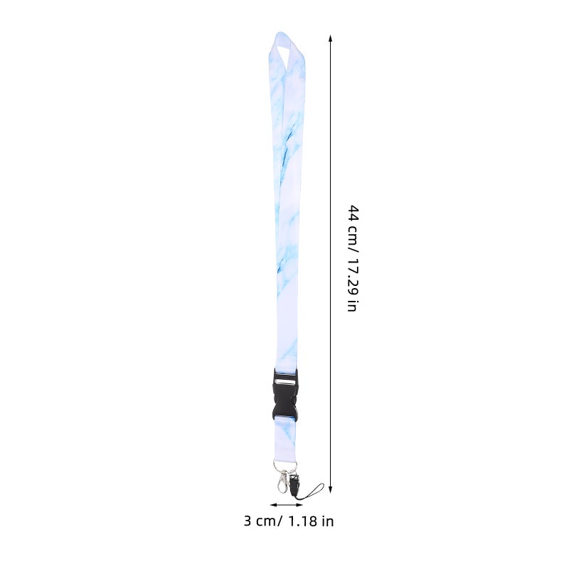 Metal Lanyard for ID Cards, Durable Polyester Material, Suitable for Office Use - Image 2