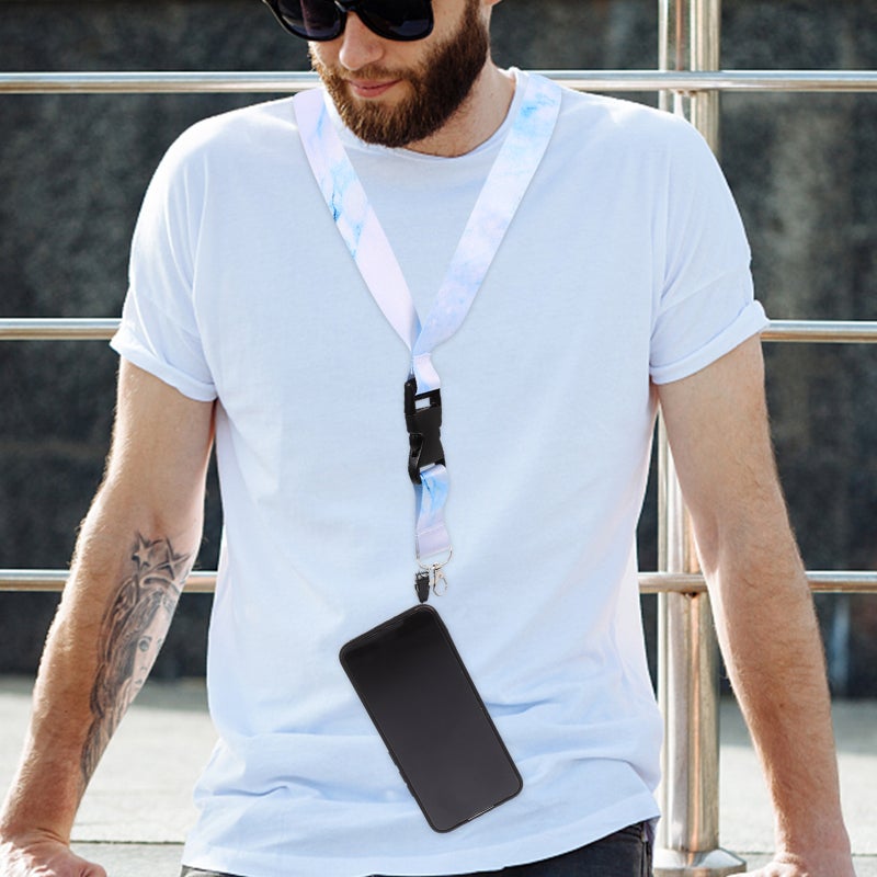 Metal Lanyard for ID Cards, Durable Polyester Material, Suitable for Office Use - Image 3