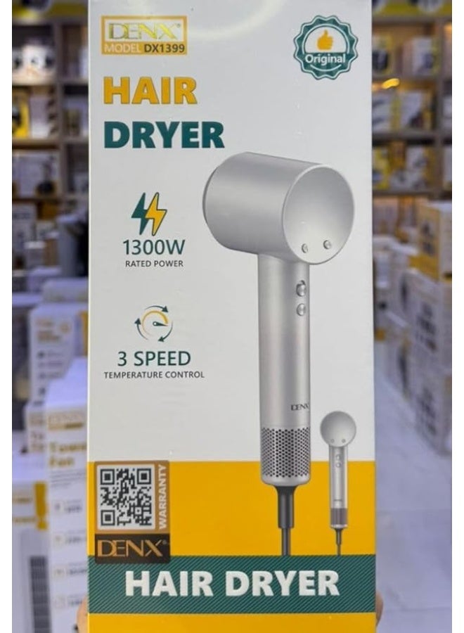 DENX MODEL DX1399 HAIR DRYER